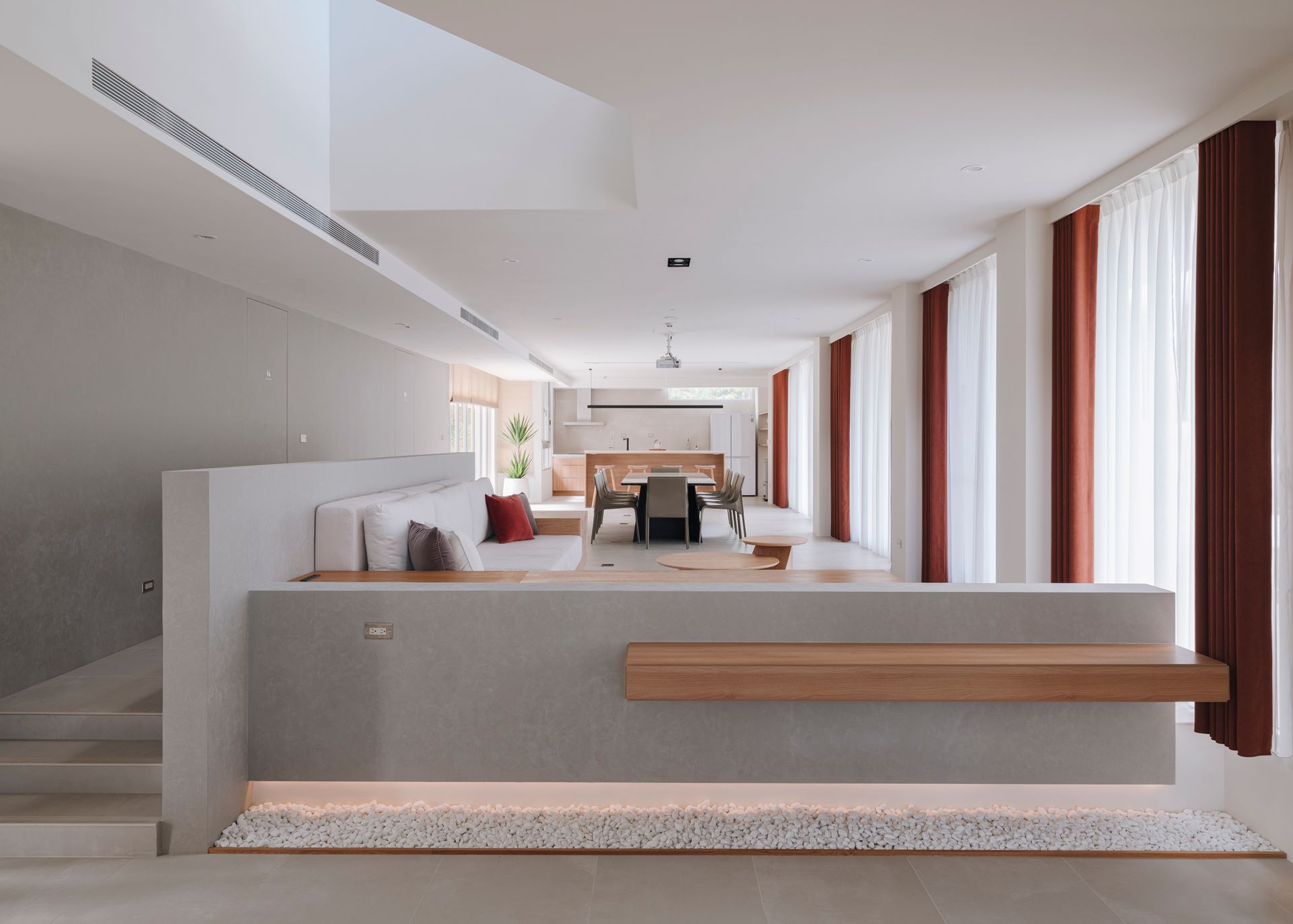 里奧東方包棟民宿的客廳