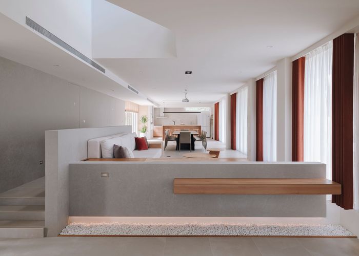 里奧東方包棟民宿的客廳