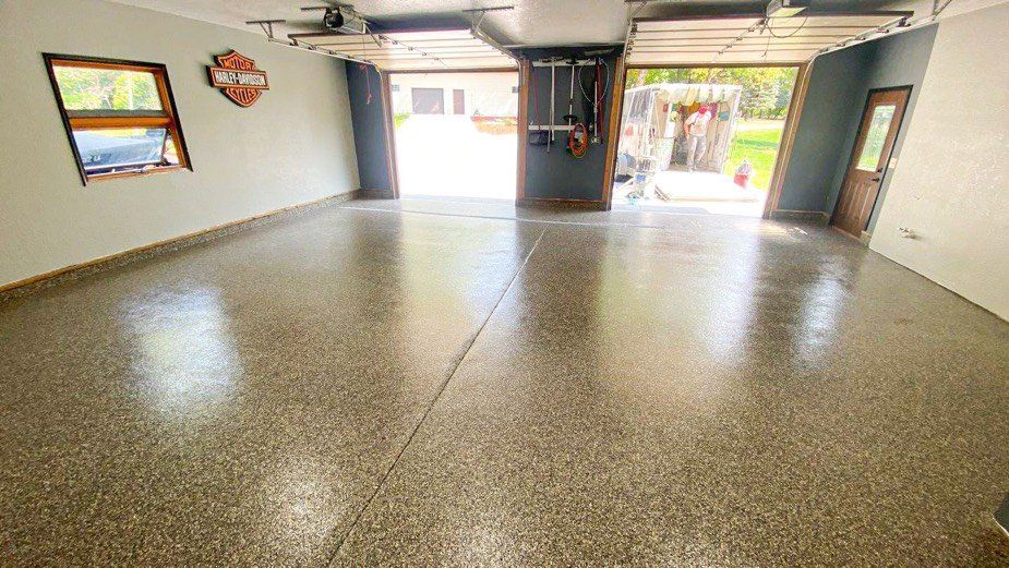 Residential Garage Space — Plains, MT — Firestone Concrete Coatings