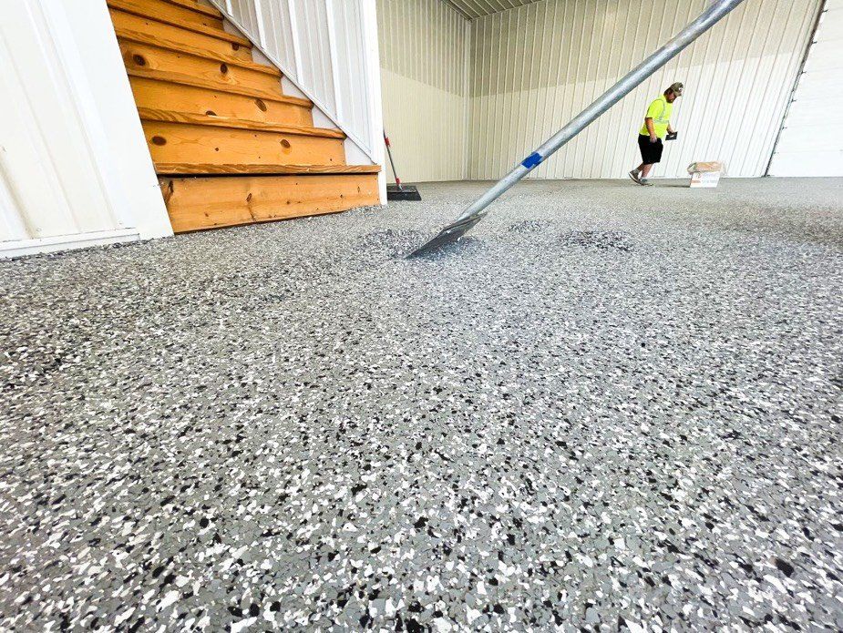 Cleaning The Garage Floor — Plains, MT — Firestone Concrete Coatings