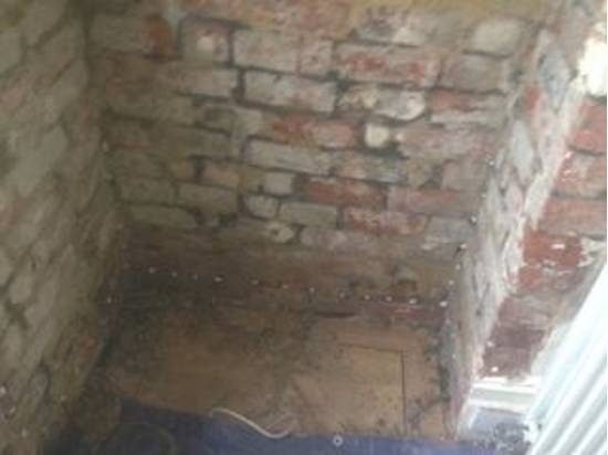 exposed brickwork in a house