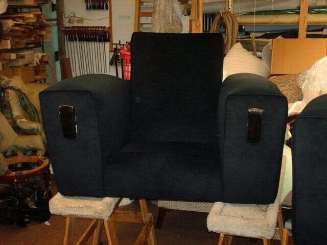 Black Chair — Upholstery in Danvers, MA