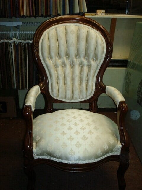 White Chair — Upholstery in Danvers, MA