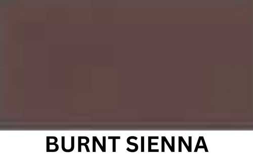 A swatch of dark, muted reddish-brown color labeled 