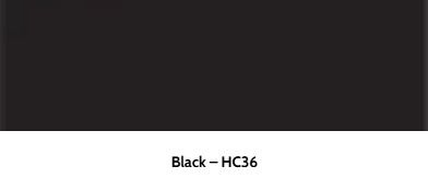 A solid black color swatch labeled 