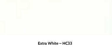 A plain white color swatch labeled 