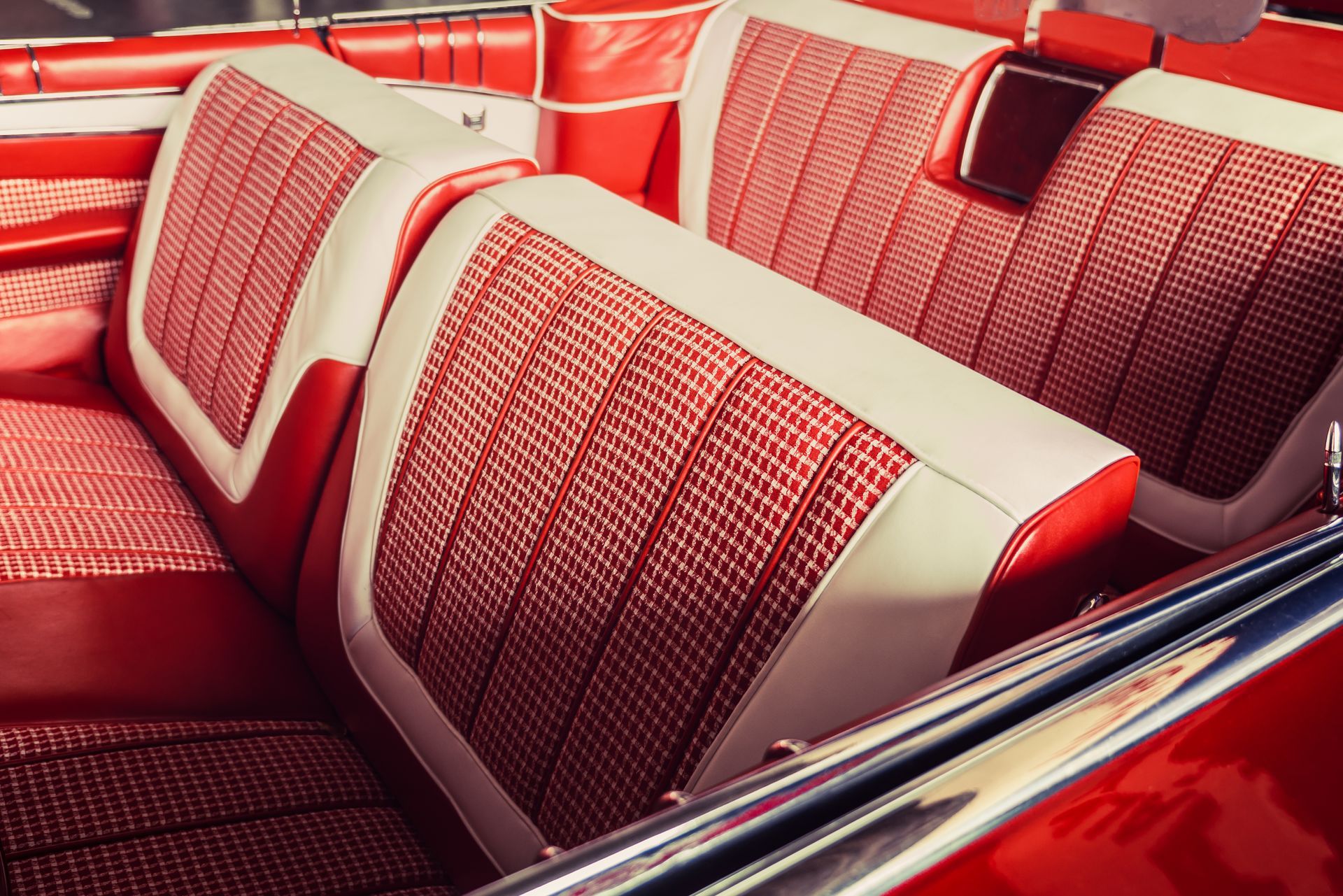 Red Car Seats