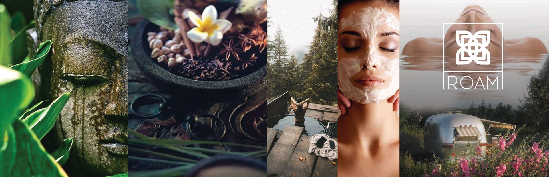 a woman is wearing a facial mask on her face .