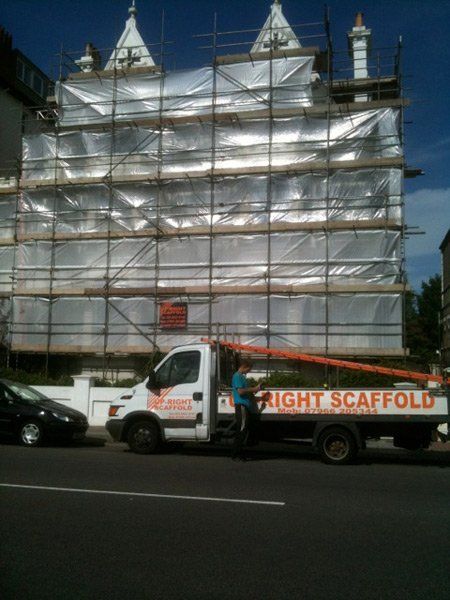 For industrial scaffolding in Fareham, Hampshire call Up-Right Scaffold
