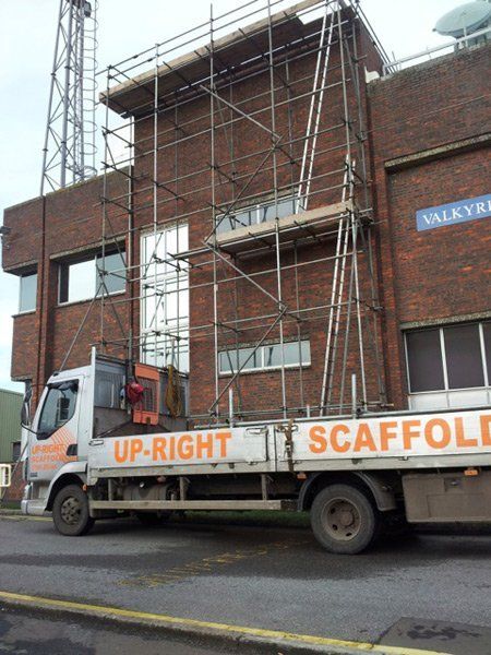 For scaffold inspection in Fareham, Hampshire call Up-Right Scaffold