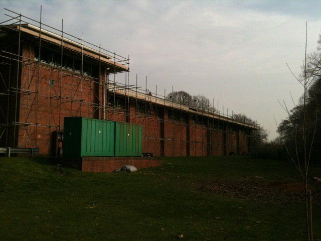 For scaffolding erection in Fareham, Hampshire call Up-Right Scaffold
