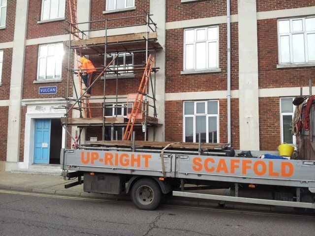 For scaffold towers in Fareham, Hampshire call Up-Right Scaffold