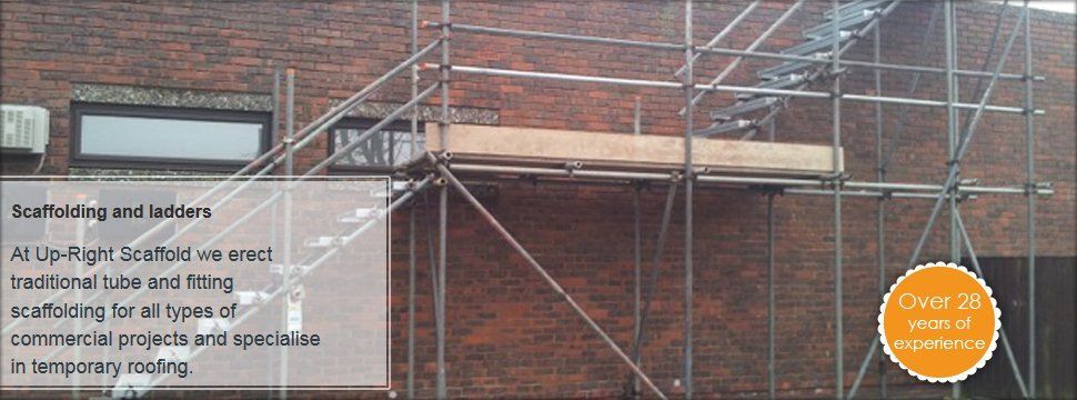 For scaffolding suppliers in Fareham, Hampshire call Up-Right Scaffold
