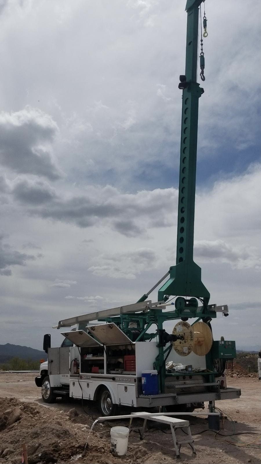 Water Pump & Well Drilling Vehicle — Mesa, AZ — Arizona Preston Drilling LLC