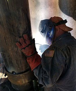 Worker Wearing Safety Clothes — Mesa, AZ — Arizona Preston Drilling LLC