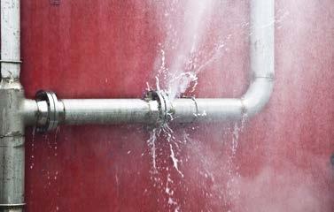 Gut wenn jetzt das Alarmsystem das Wasser abstellen kann.