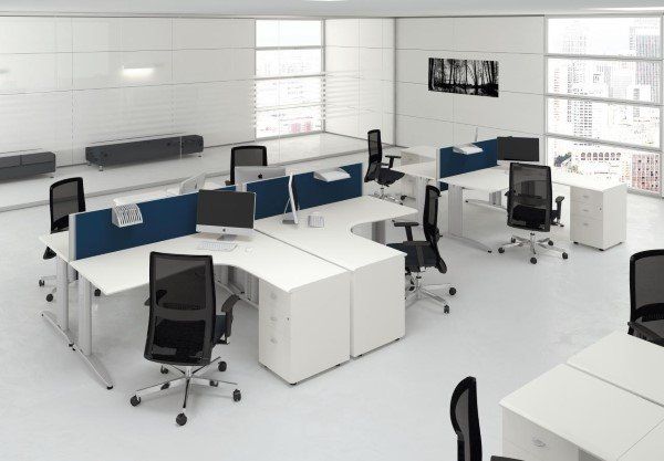 ufficio moderno bianco