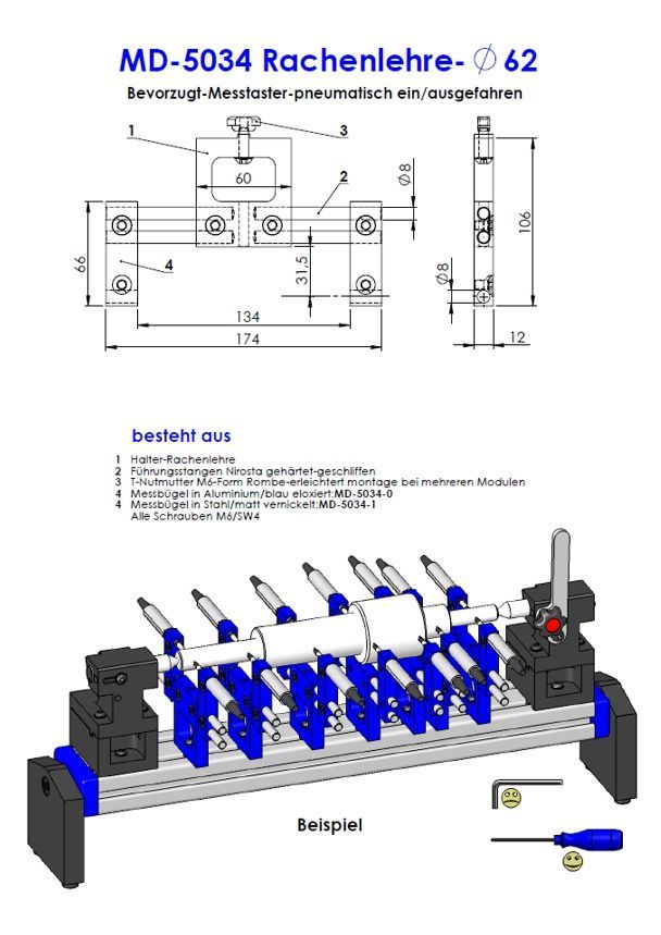 MD-5034  Rachenlehre 62