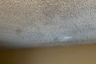 Textured ceilings can look outdated and decrease the home value.