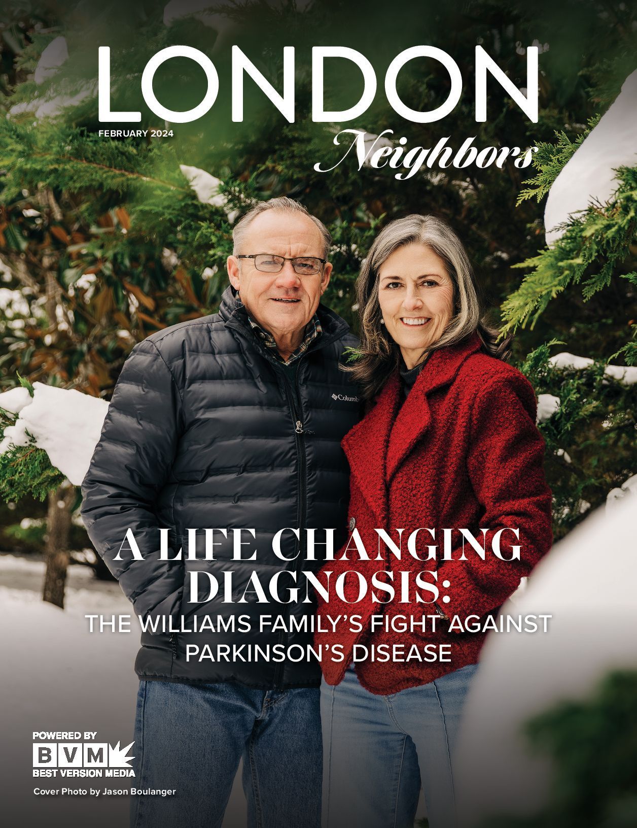 Magazine cover headline: 