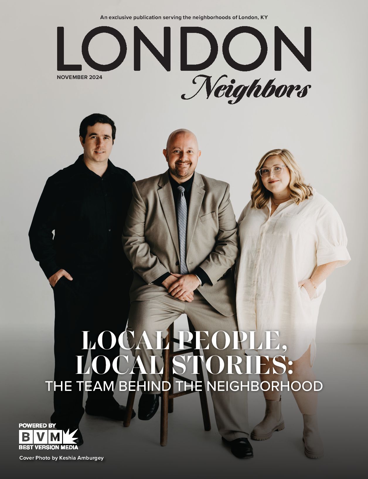 Magazine cover: Locally Branded Staff Text reads 