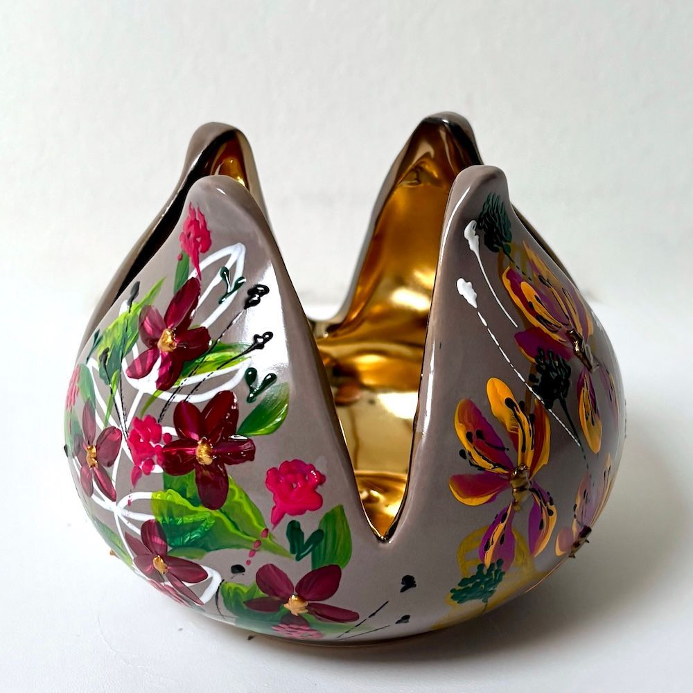 Theelichthouder winter 3