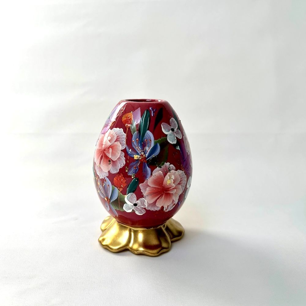 Bloemvaasje Bordeaux