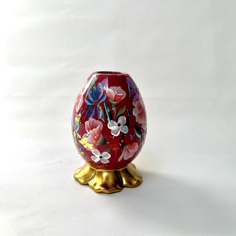 Bloemvaasje Bordeaux