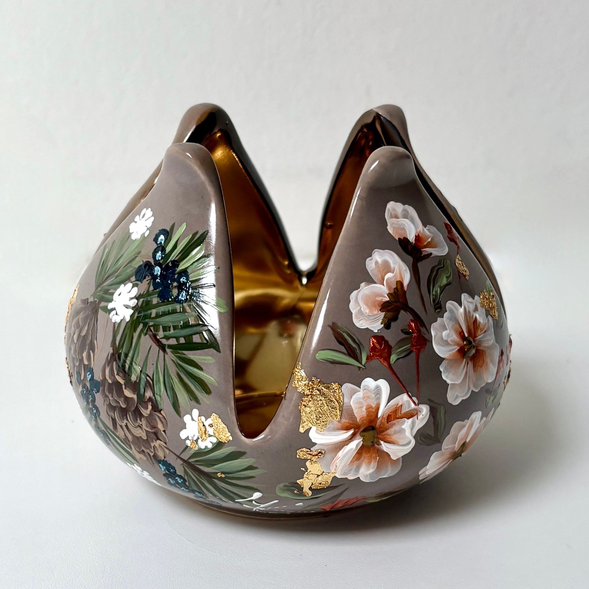 Theelichthouder winter