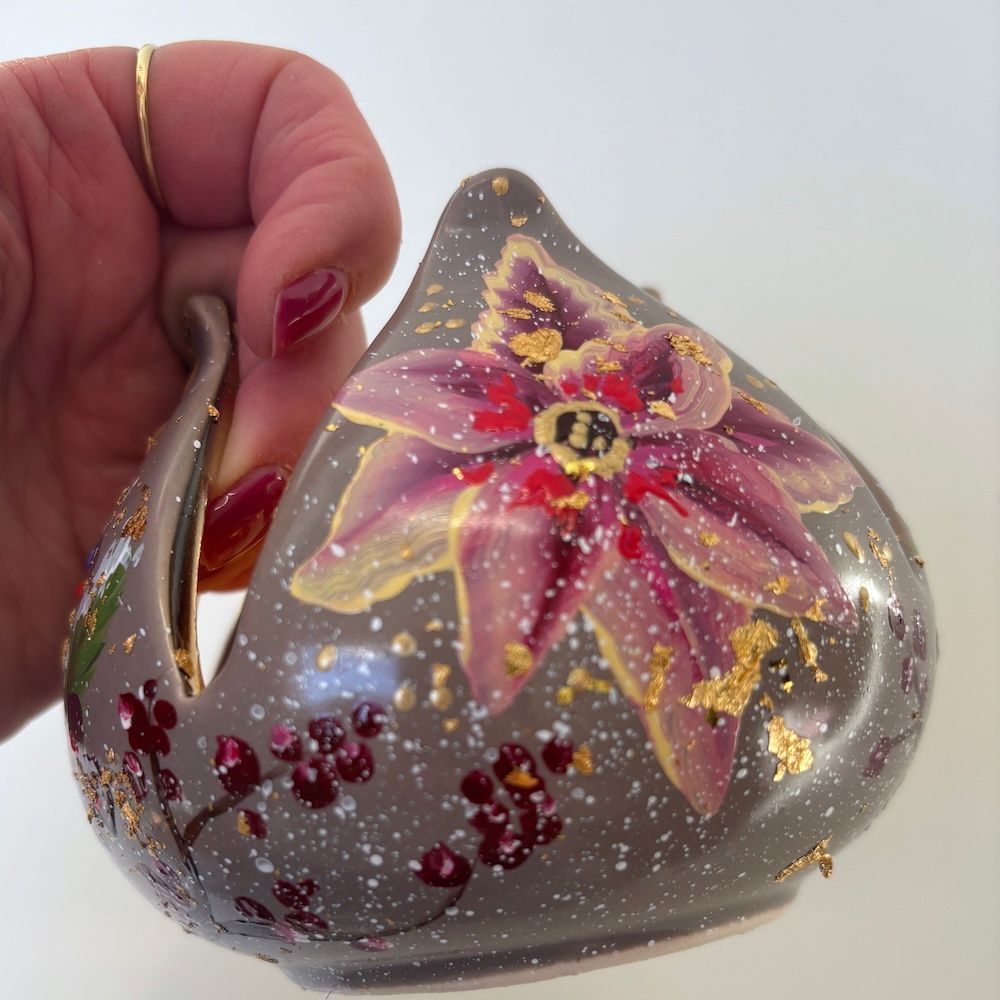 Theelichthouder winter 1