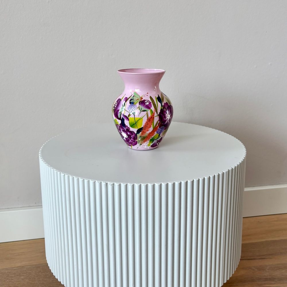 Vaasje light pink flower