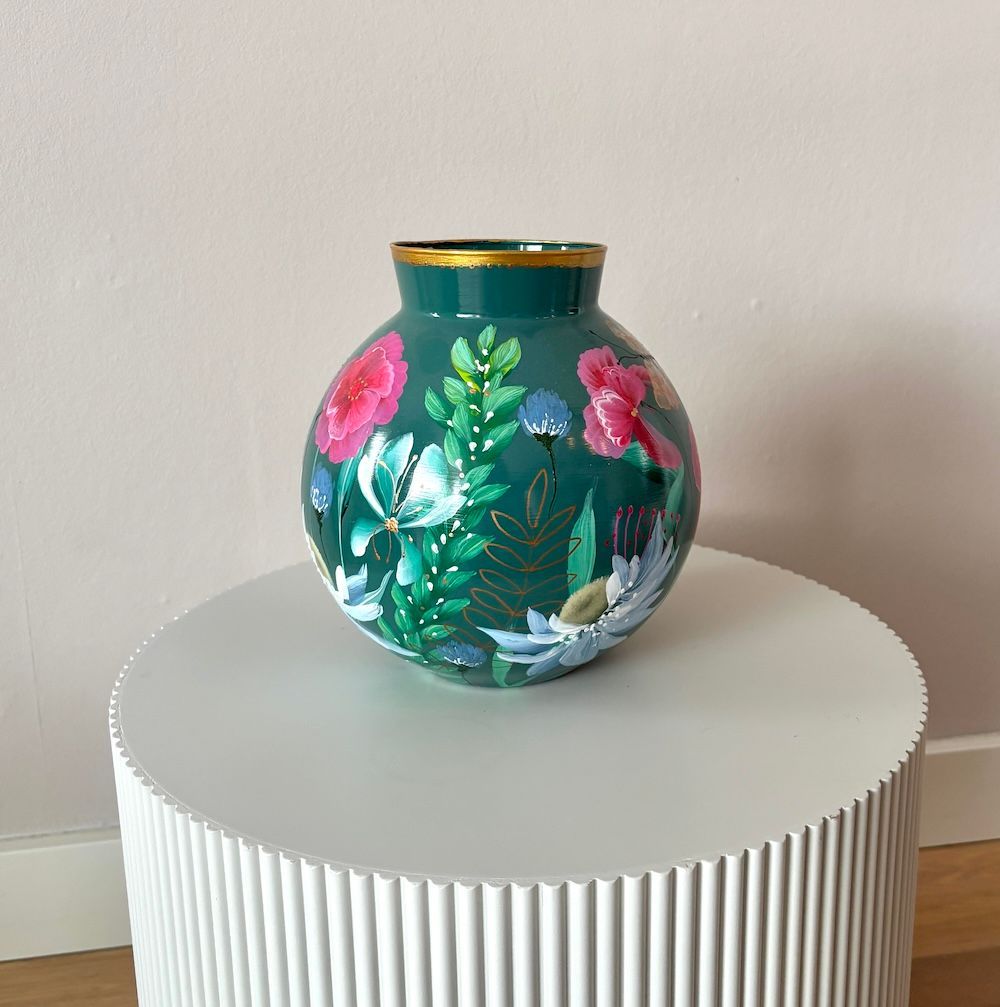 Bolvaas Petrol Flower