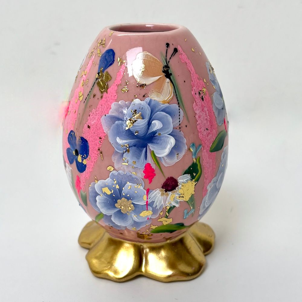 Bloemvaasje Pink Blue