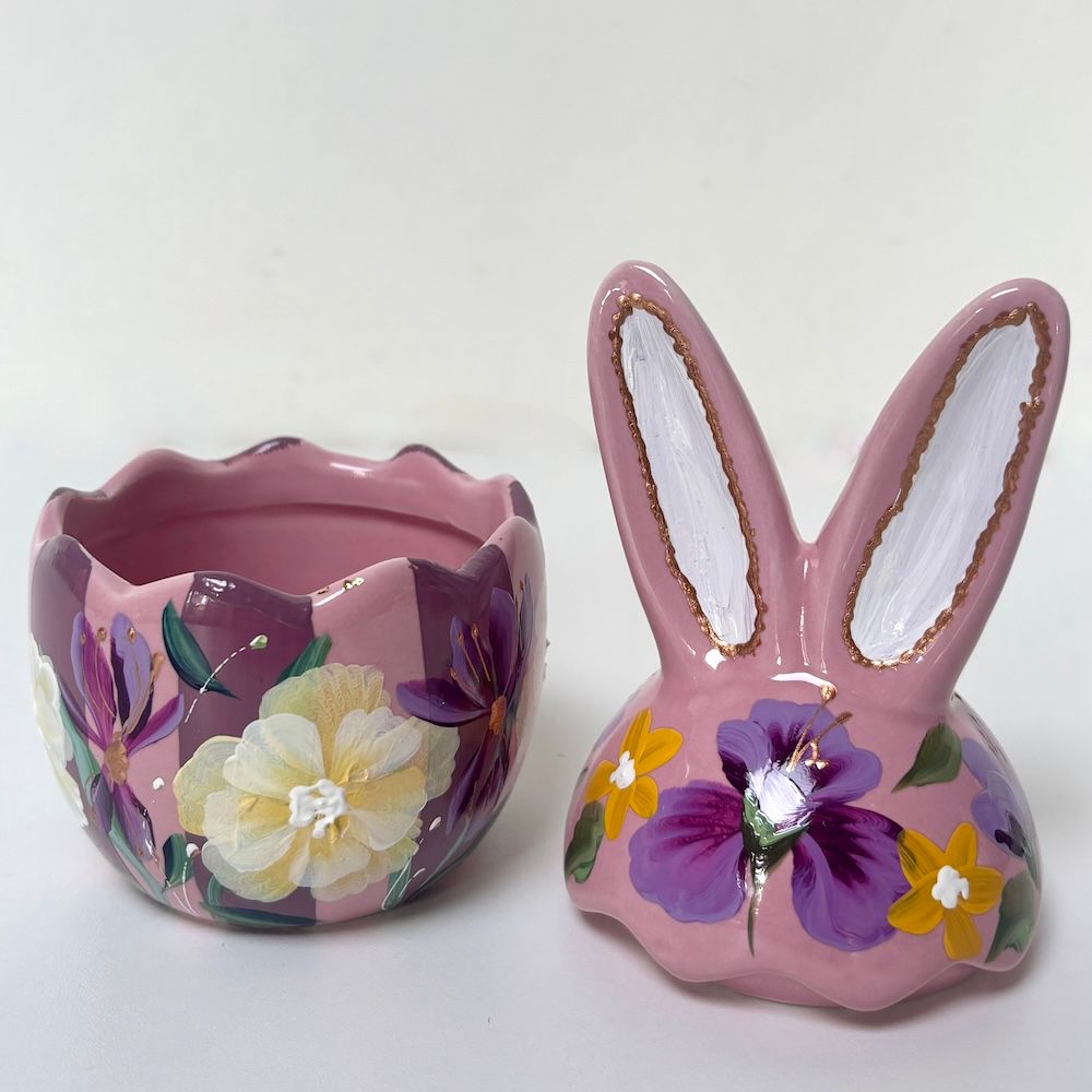 Schaaltje pink white