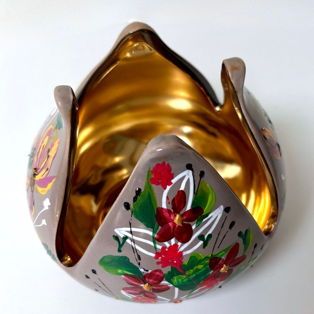 Theelichthouder winter 3