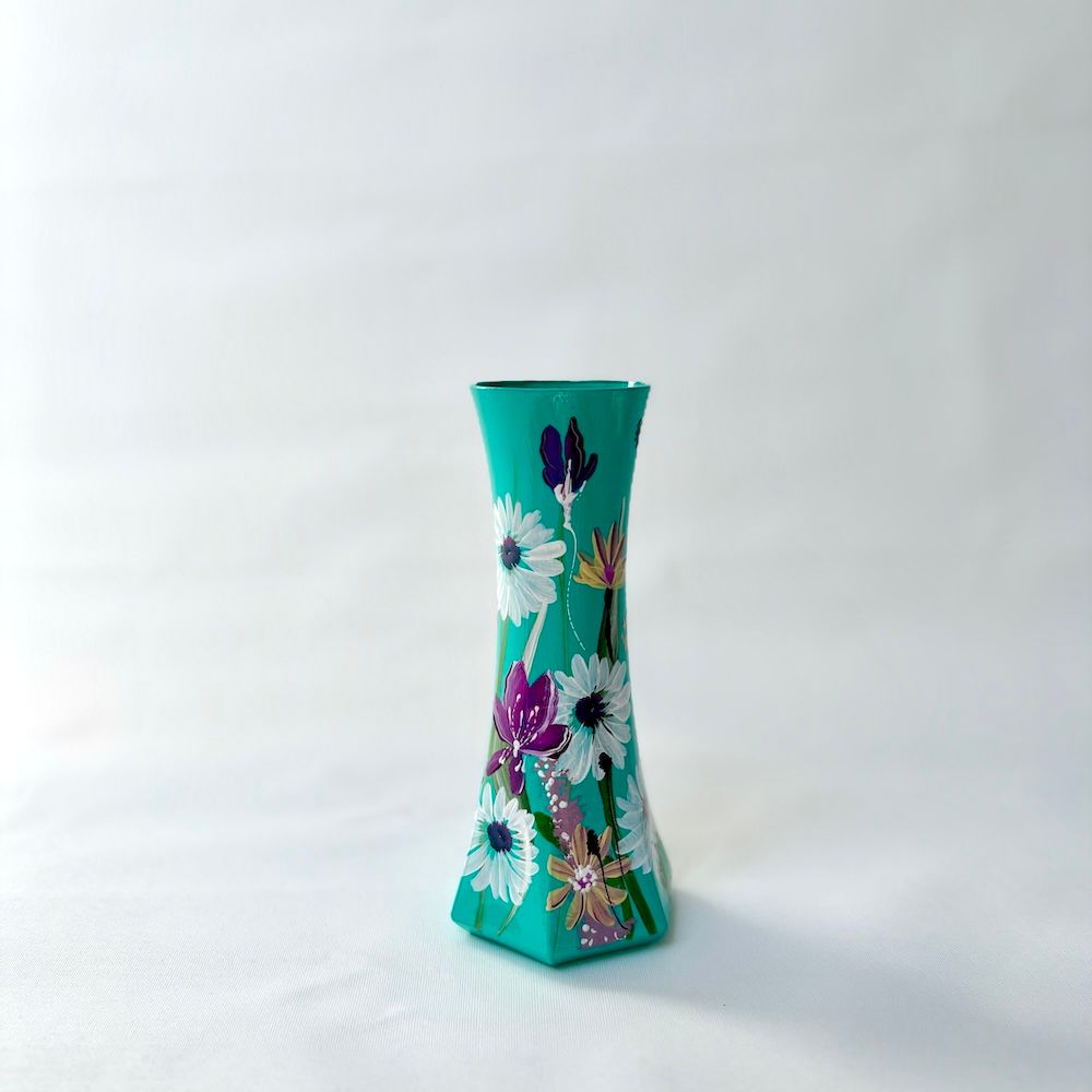 Vaasje Turqoise Purple