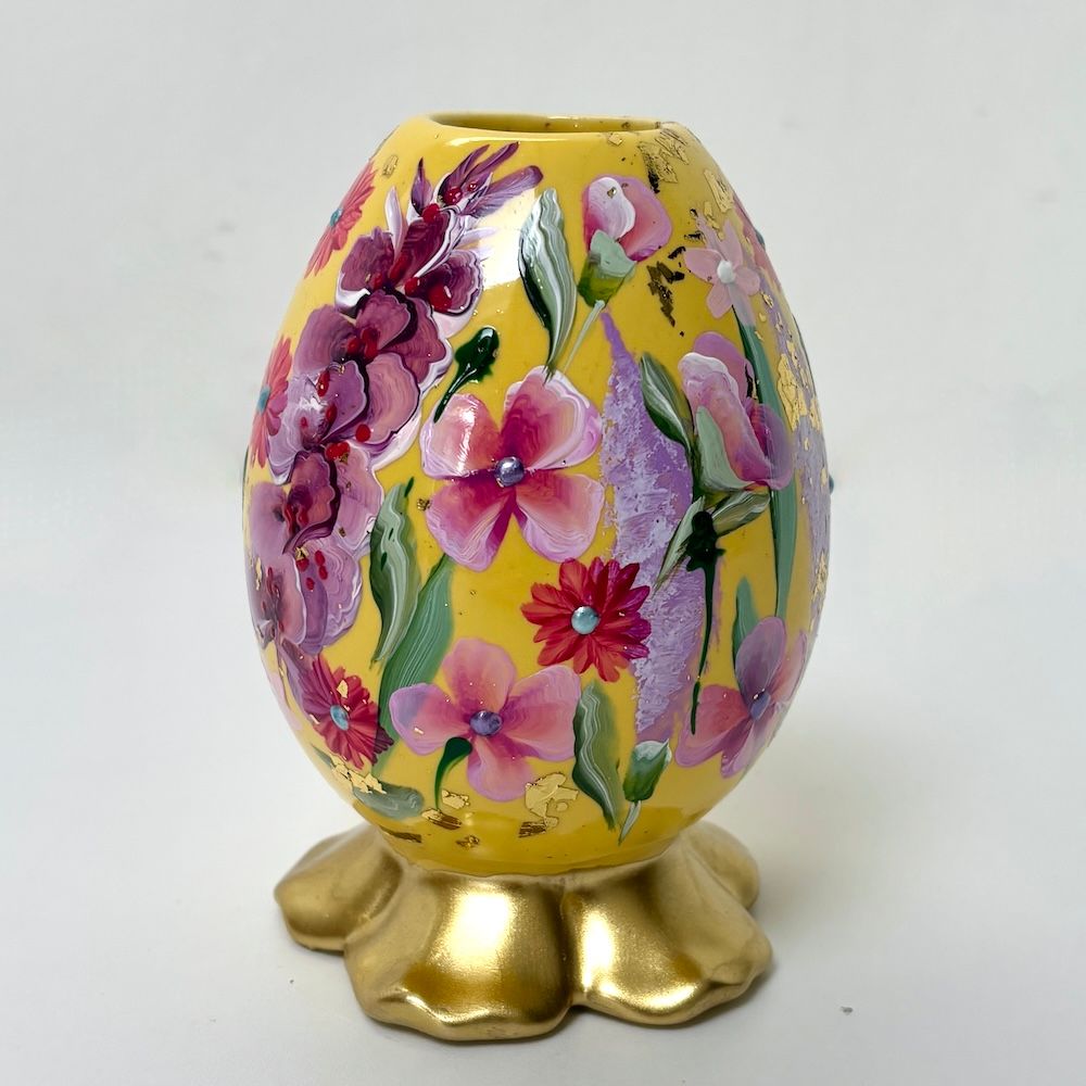 Bloemvaasje yellow spring