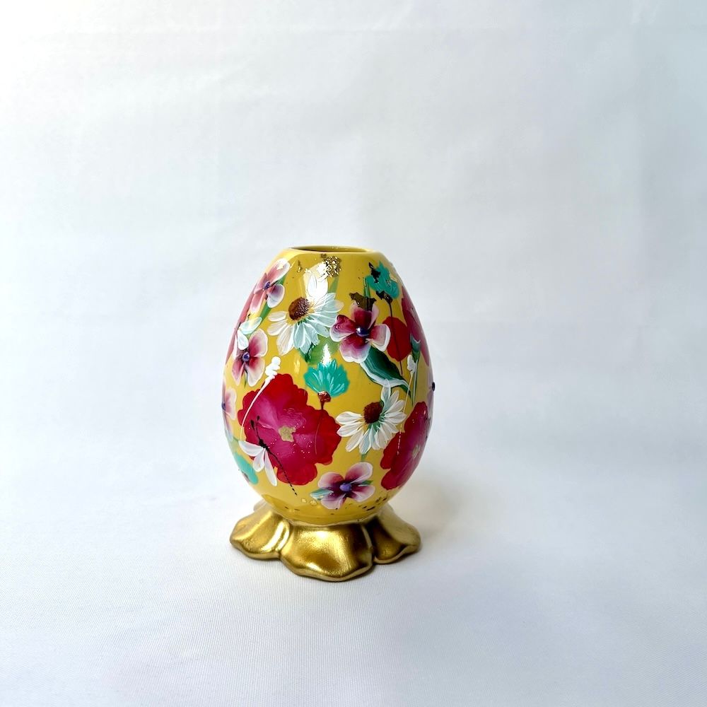 Bloemvaasje Yellow Red