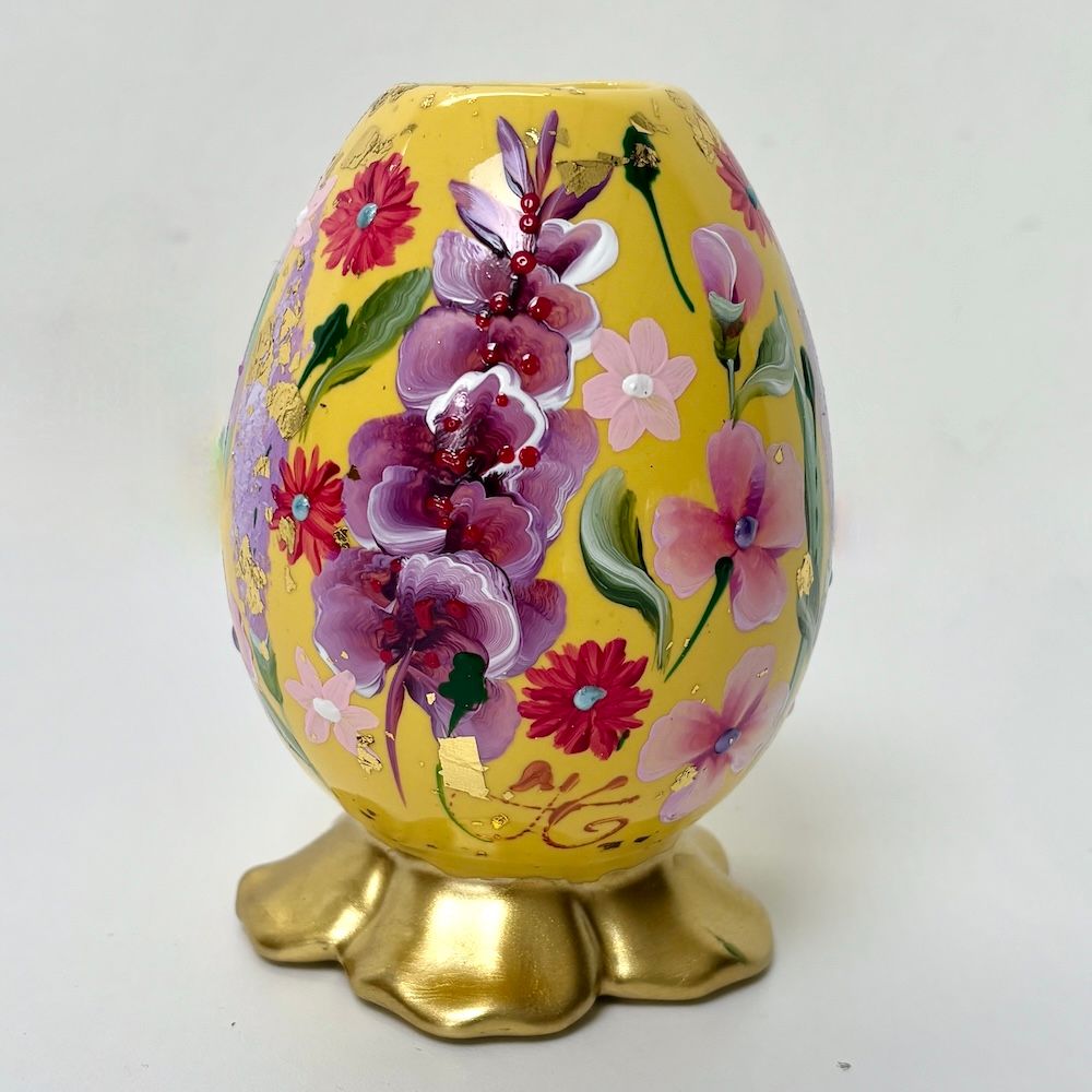 Bloemvaasje yellow spring