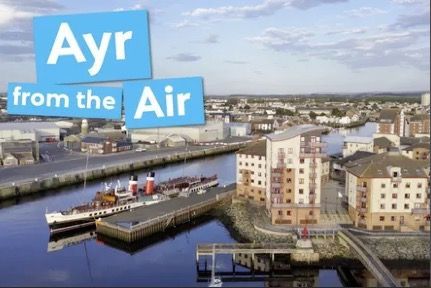 Many of us dreamt of being able to fly as a child. So join us as we take a bird's eye tour of Ayr, on Scotland's West Coast flying over the town with stunning views of the Waverley, the world's last seagoing, passenger-carrying paddle steamer, the famous beach, Greenan and Alloway, birthplace of the poet Robert Burns.