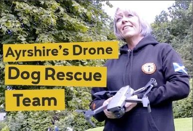 Meet Ayrshire's Drone Dog Rescue Team and their incredible success rate in re-uniting lost dogs with their owners.  But the eye in the sky is not the main reason they have become so successful.