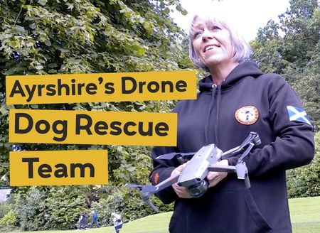 Meet Ayrshire's Drone Dog Rescue Team and their incredible success rate in re-uniting lost dogs with their owners.  But the eye in the sky is not the main reason they have become so successful.