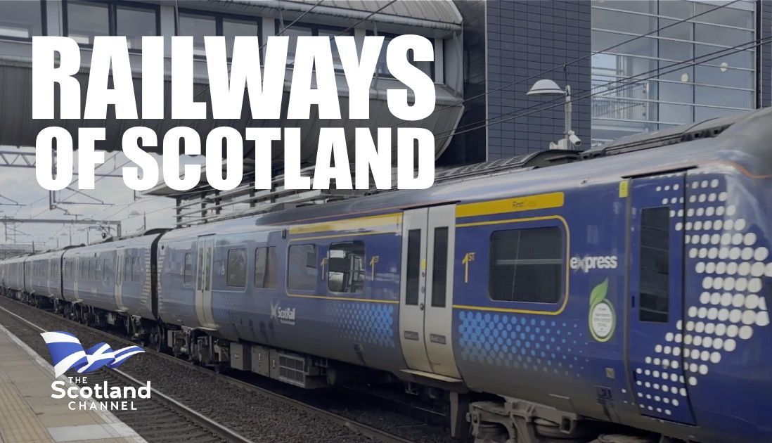 Railways of Scotland Have your ticket ready to explore Scotland's railways present and past! A must for all rail fans, we 'travel' from The Scottish Borders to the Highlands of Scotland in search of trains, trams and abandoned lines.