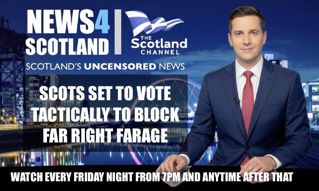 For all the news you won't see on mainstream media. News4Scotland on The Scotland Channel.