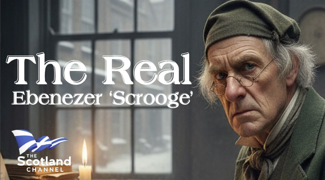 The Real Ebenezer Scrooge Made internationally famous by Charles Dickens as a Christmas miser in his novel A Christmas Carol, the character of Ebenezer Scrooge is based on a real life resident of Edinburgh.