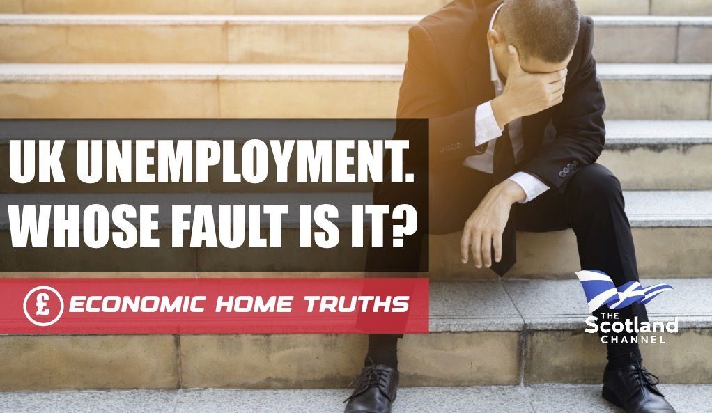 UK unemployment. Whose fault is it? Whilst many will rightly blame the government for unemployment, the real reasons for it are no accident. They are deliberate. Economic Home Truths explores why politicians make unemployment a policy choice.