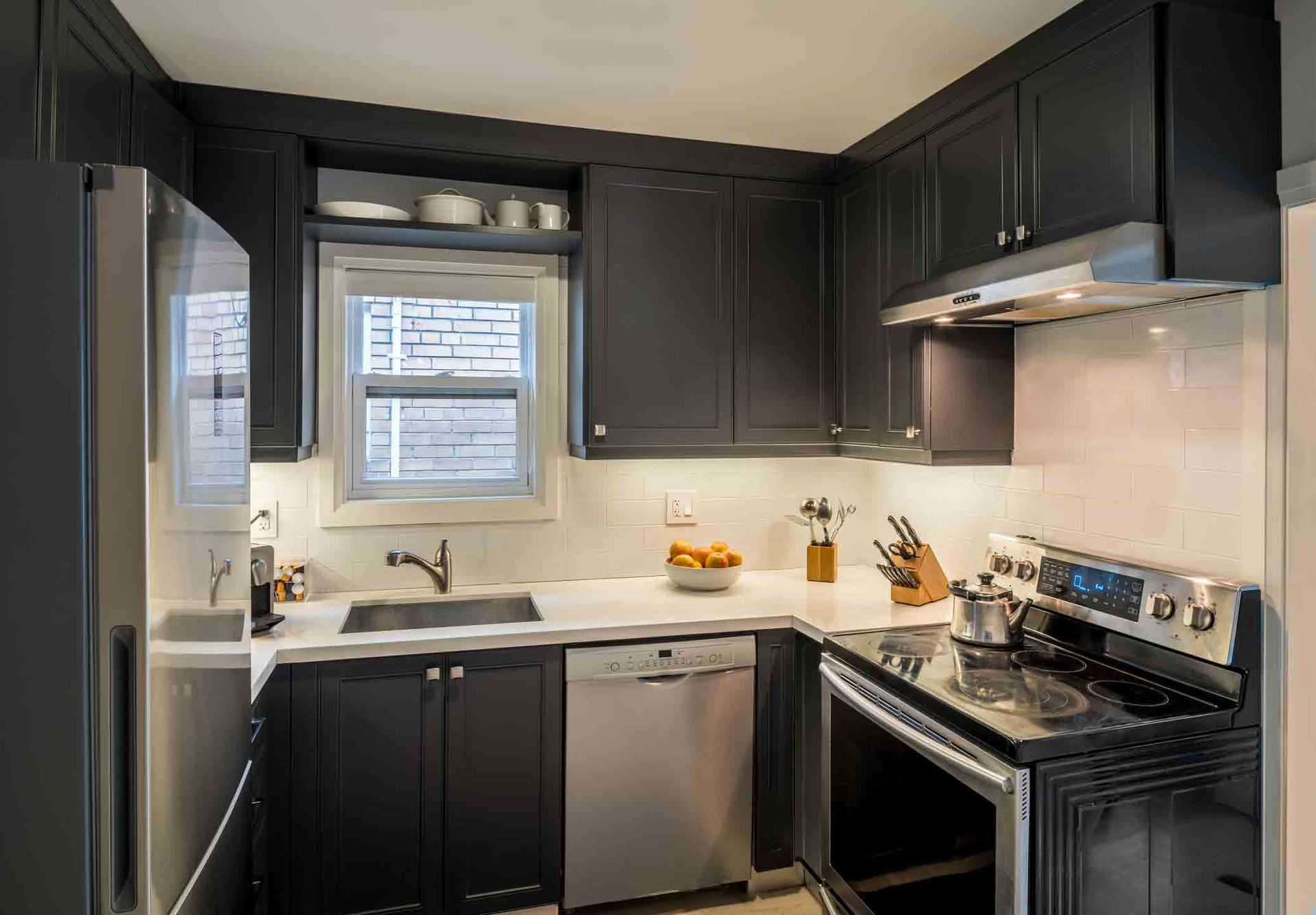 Kitchen Cabinets — Toronto, ON — Tri-Velocity General Contracting Inc
