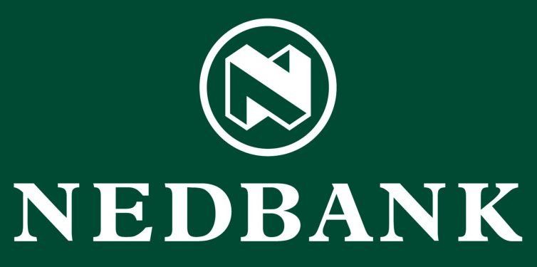 The nedbank logo is on a green background.