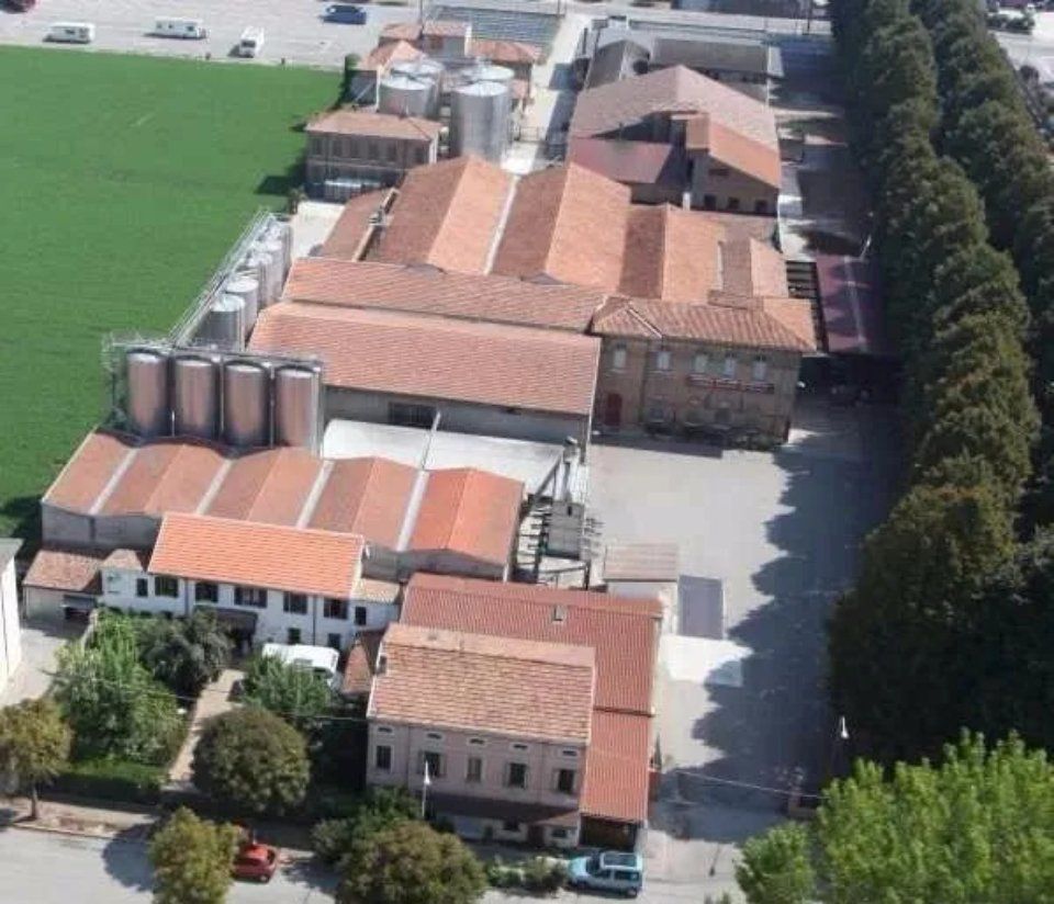 winery headquarters from above