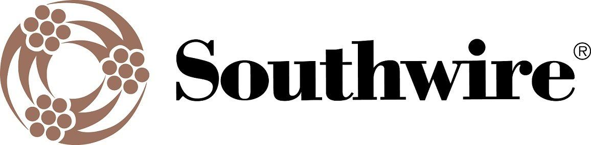 the logo for southwire is a brown circle with grapes in it .